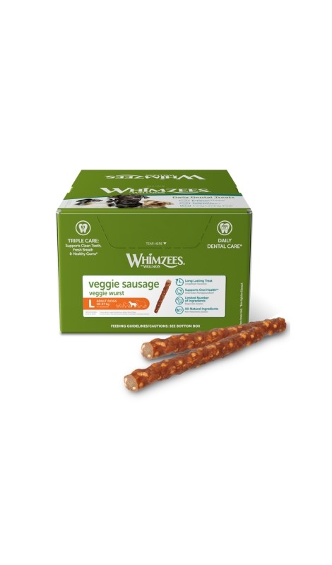 WHIMZEES Box Wege Kiełbaska L 50szt