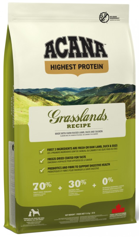 ACANA HIGHEST PROTEIN Grasslands Dog