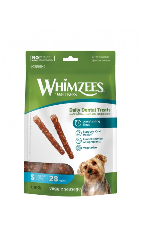 WHIMZEES Wege Kiełbaska S 28 szt.