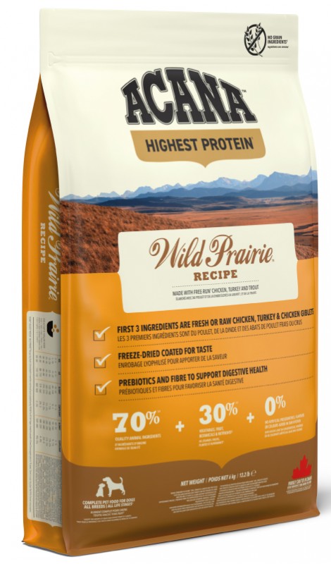 ACANA HIGHEST PROTEIN Wild Prairie Dog