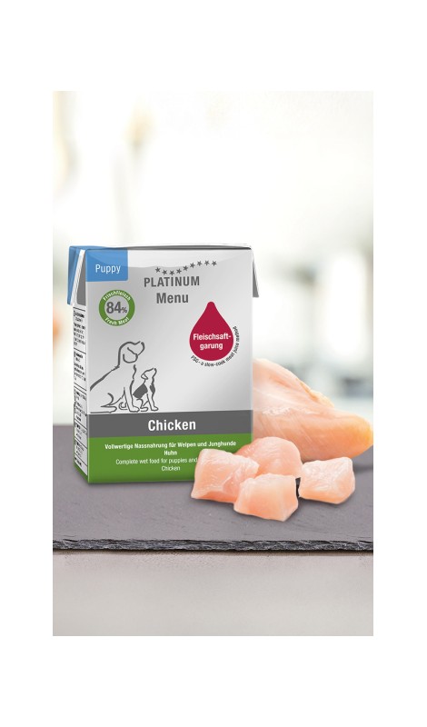 PLATINUM Menu Puppy Chicken