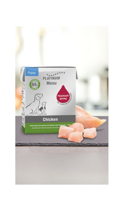 PLATINUM Menu Puppy Chicken