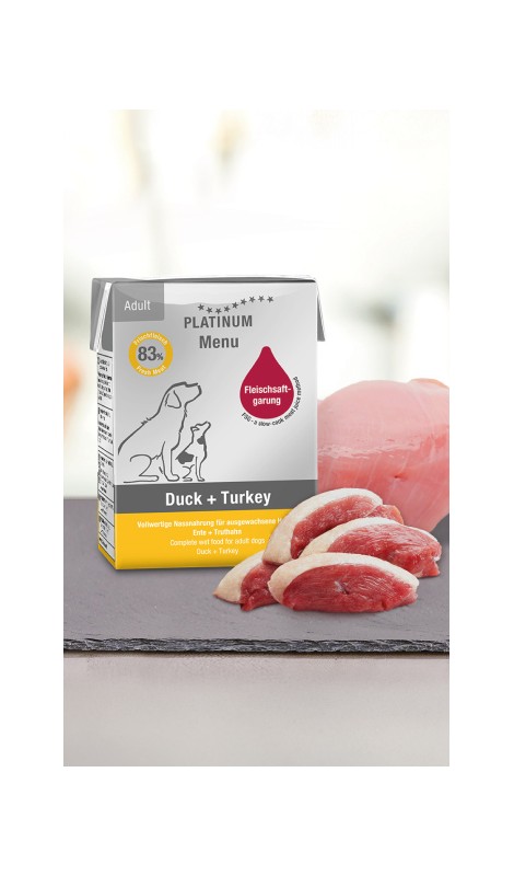 PLATINUM Menu Adult Duck+Turkey