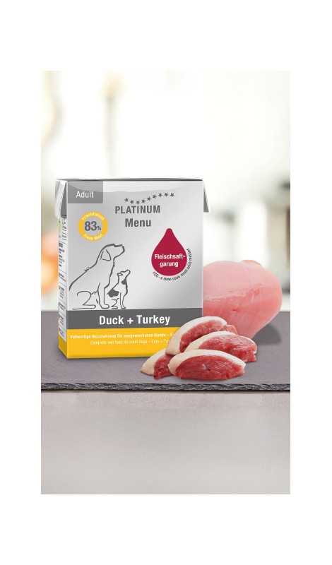 PLATINUM Menu Adult Duck+Turkey