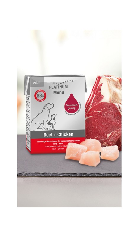 PLATINUM Menu Adult Beef+Chicken