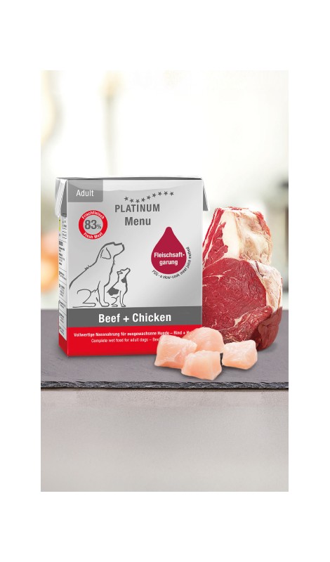 PLATINUM Menu Adult Beef+Chicken