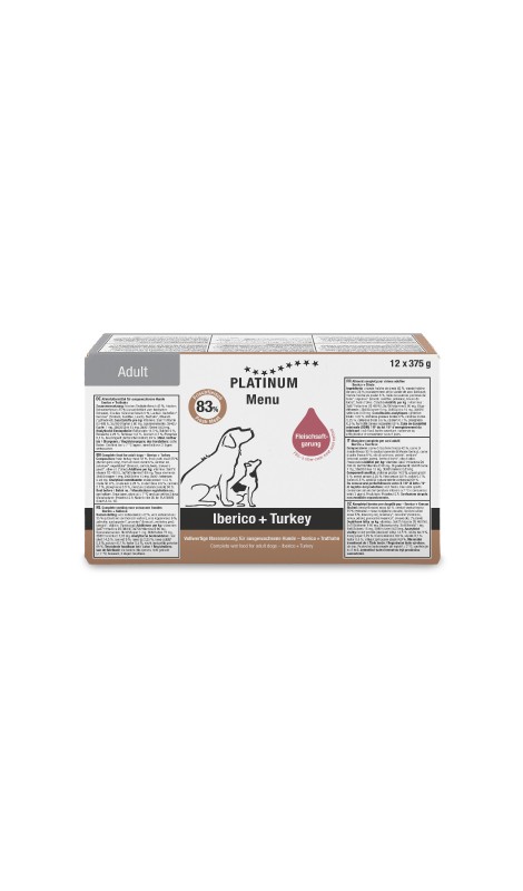 PLATINUM Menu Adult Iberico+Turkey